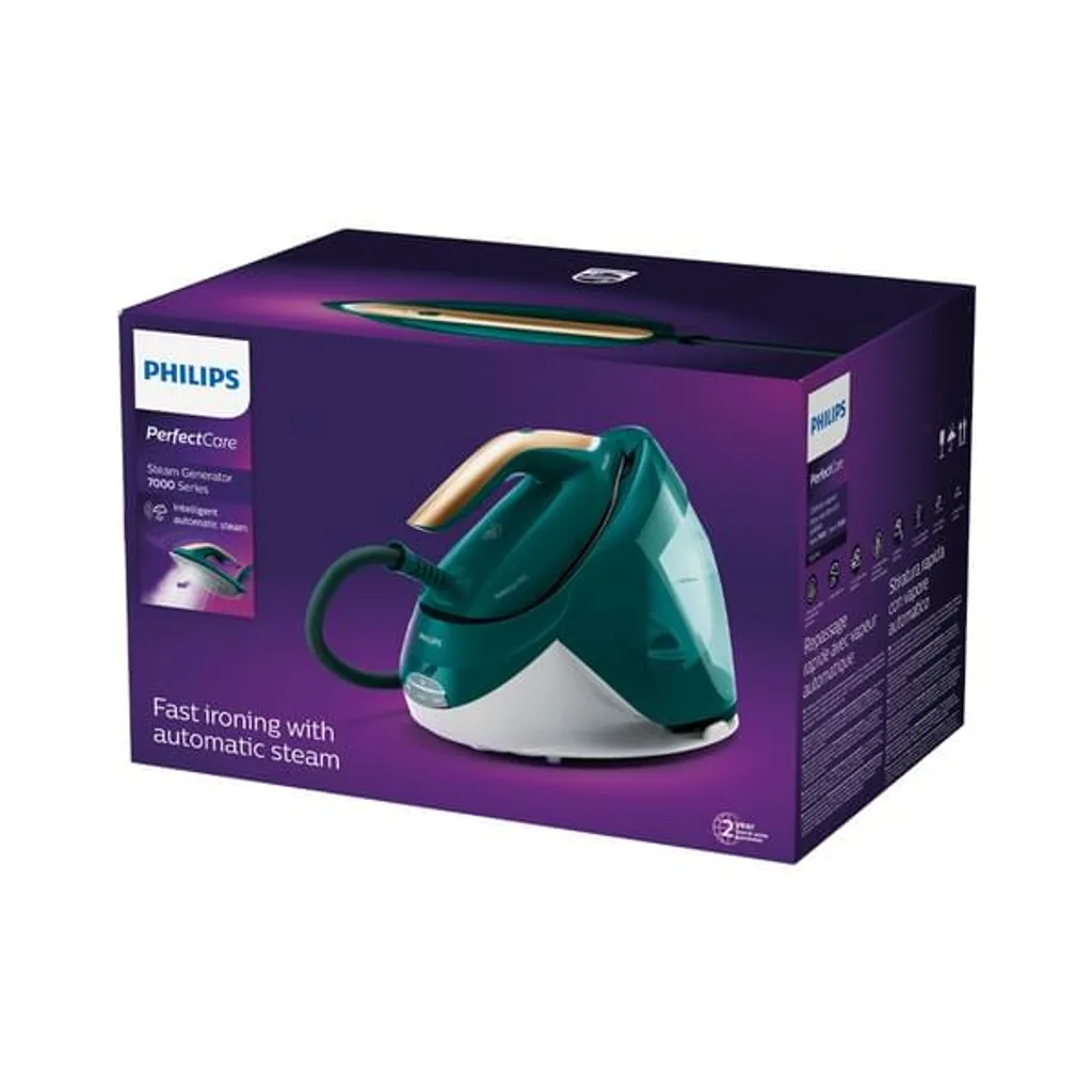 Philips PSG7140/70 PerfectCare Bügelstation Grün/weiß – Bild 12