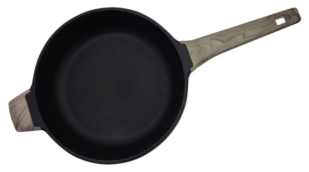 Steuber Bratpfanne La Paz Ø 20 Cm, Moderne Schwarze Optik, GREBLON®-Antihaftbeschichtung, Induktion, Handlicher Griff – Bild 2