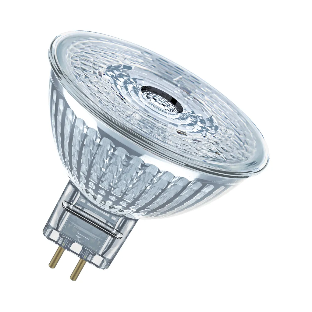OSRAM Superstar Reflektorlampe Für GU5.3-Sockel, Klares Glas ,Warmweiß (2700K), 230 Lumen, Ersatz Für Herkömmliche 20W-Leuchtmittel, Dimmbar, 1-er Pack