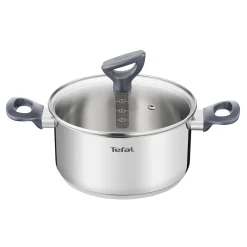 Tefal G7124414, 2,5 L, Rund, Edelstahl, Edelstahl, Keramik, Gas, Halogen, Induktion, 175 °C