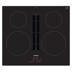 Siemens IQ300 EH611BE15E, Schwarz, Integriert, 60 Cm, Zonen-Induktionskochfeld, Keramik, 4 Zone(n)