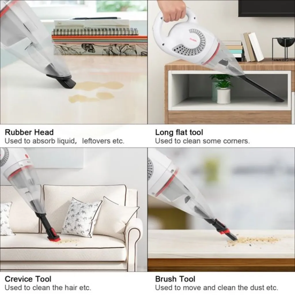 GeeMo X4 Handheld Staubsauger 8500Pa Für Home Und Auto – Bild 5