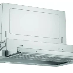 Bosch DFR067A52 Serie | 4 Flachschirmhaube, 60 Cm, Silbermetallic