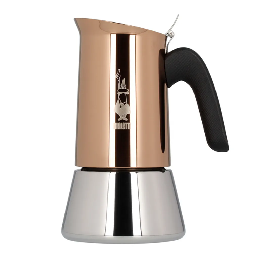 Bialetti Edelstahl Moka 6 Tassen Kocher Venus Induktion – Bild 5
