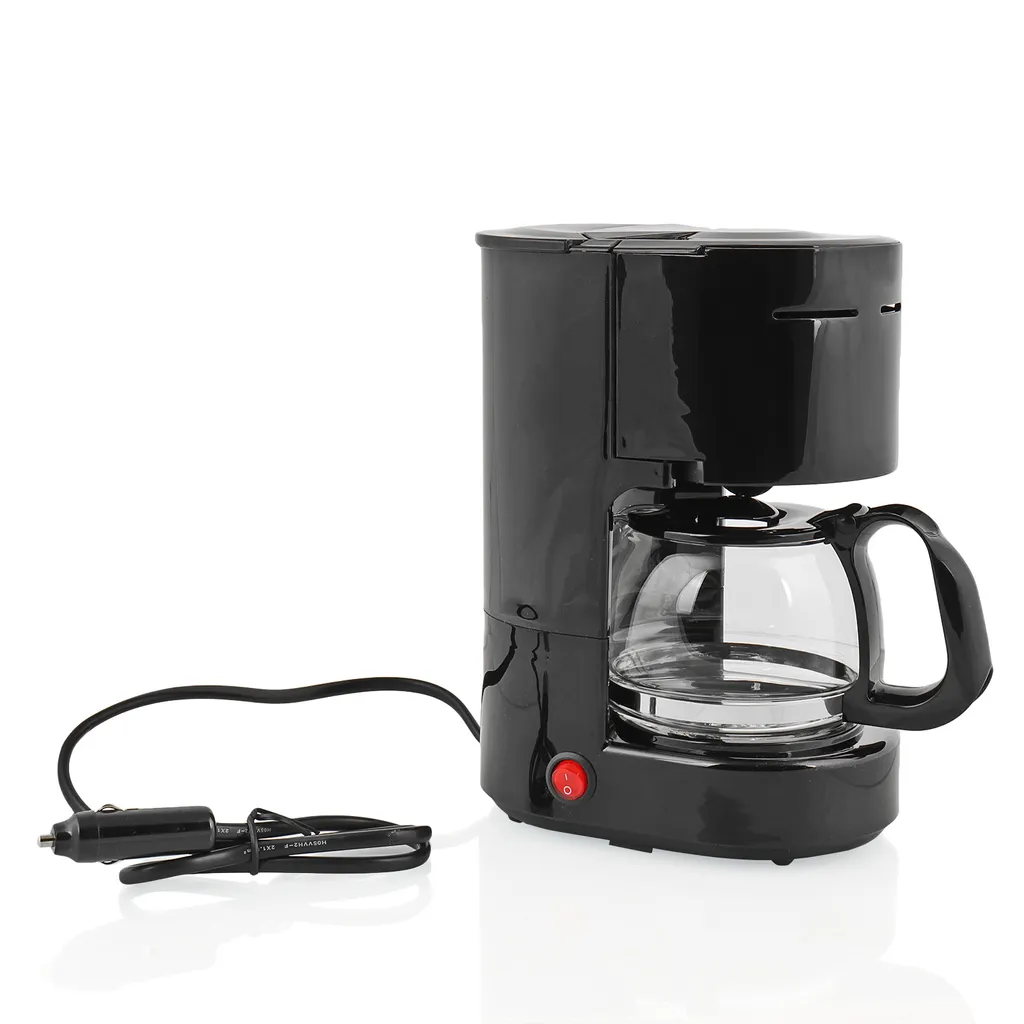 Haba Kaffemaschine 12 Volt 170 Watt, 6 Tassen, Dauerfilter, Glaskanne – Bild 2