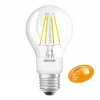 Osram LED Filament Leuchtmittel Birnenform A60 4,5W = 40W E27 Klar GlowDim Warmweiß 2200K-2700K DIMMBAR