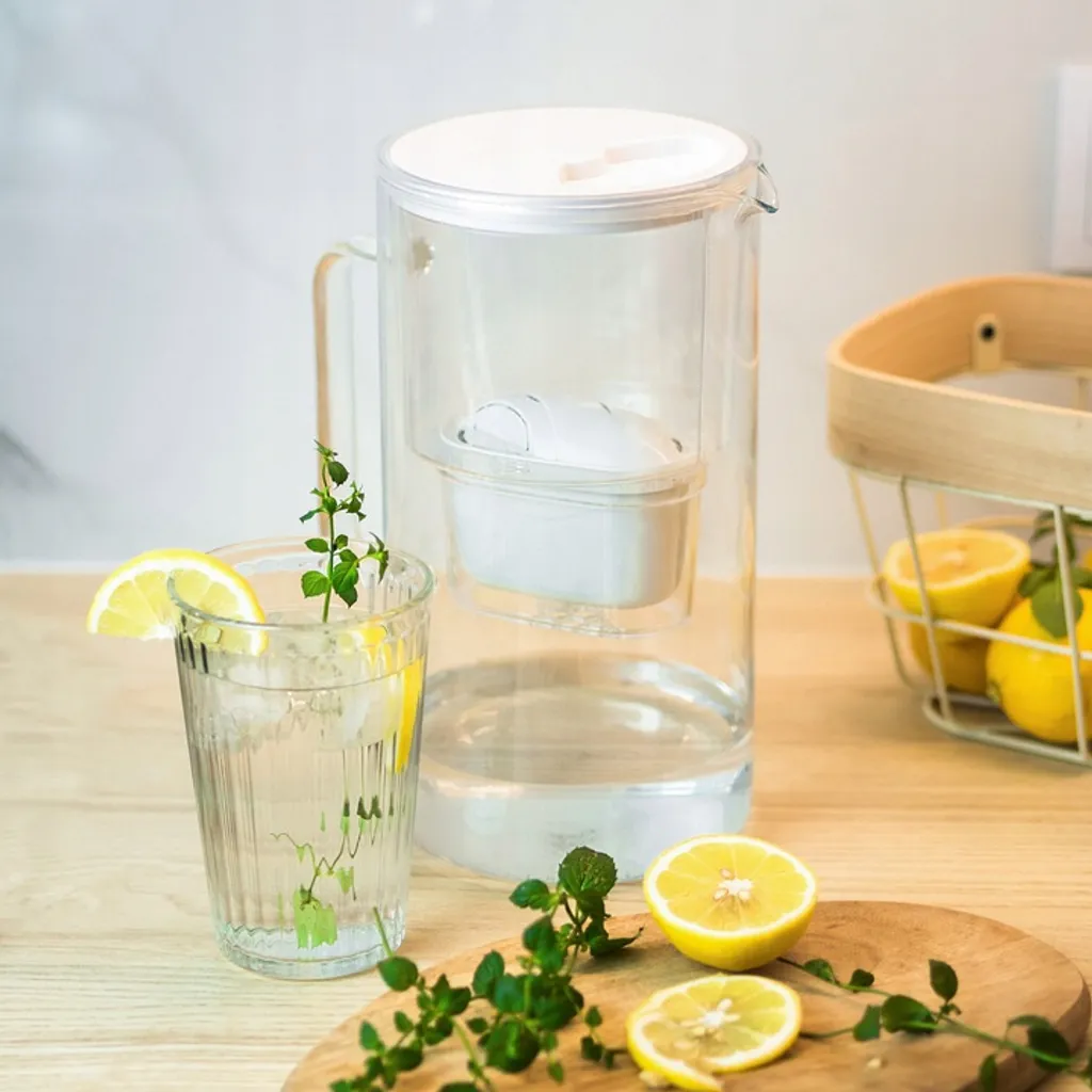 Glas Wasserfilter Wessper 2,5 L Mit 10 Filterkartuschen, Kompatibel Mit Brita Maxtra – Bild 4