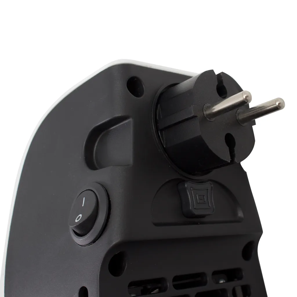 SUNTEC PTC Heizlüfter Steckdosen-Heizung Plug-in - Mit Thermostat, Timer, 500 Watt | 2 Ventilationsstufen, Elektrische Heizlüftung | Räume Bis 13 M² | Perfekt Für Schlafzimmer, Büro, Wohnung – Bild 7