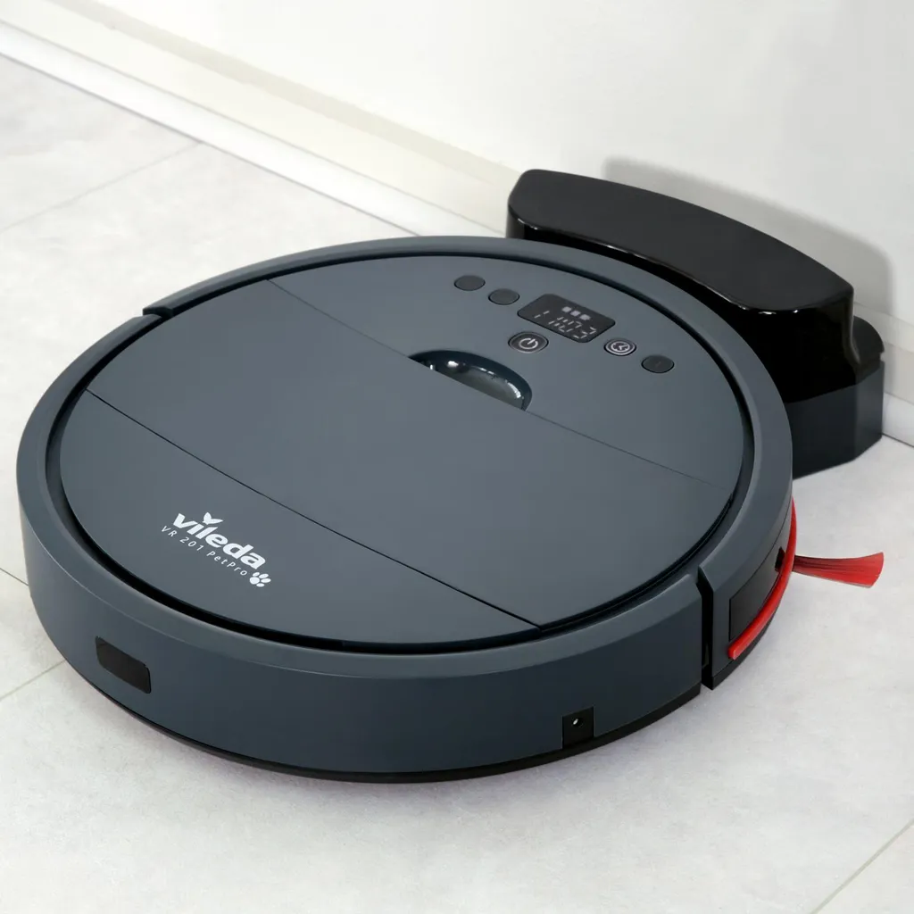 Vileda VR 201 PetPro Saugroboter Für Tierhaare Geeignet Bis Zu 90 Minuten Akku – Bild 16