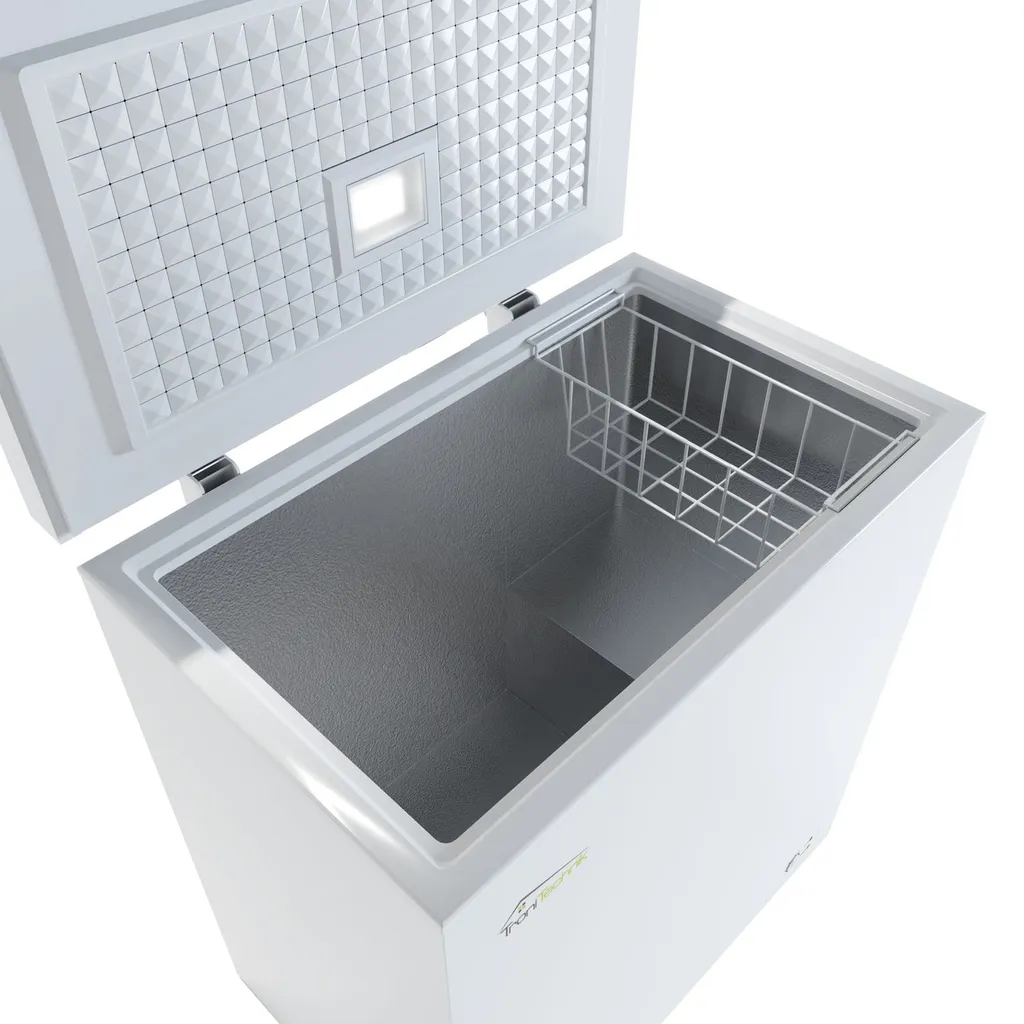 TroniTechnik Gefriertruhe Kühltruhe Kühlfach 210L Abschließbar Mit Korb Und Schloss – Bild 6