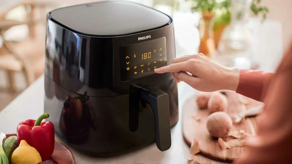 Philips Airfryer XL Essential HD9270/96 Heißluftfritteuse 1,2kg 6,2l Schwarz – Bild 3
