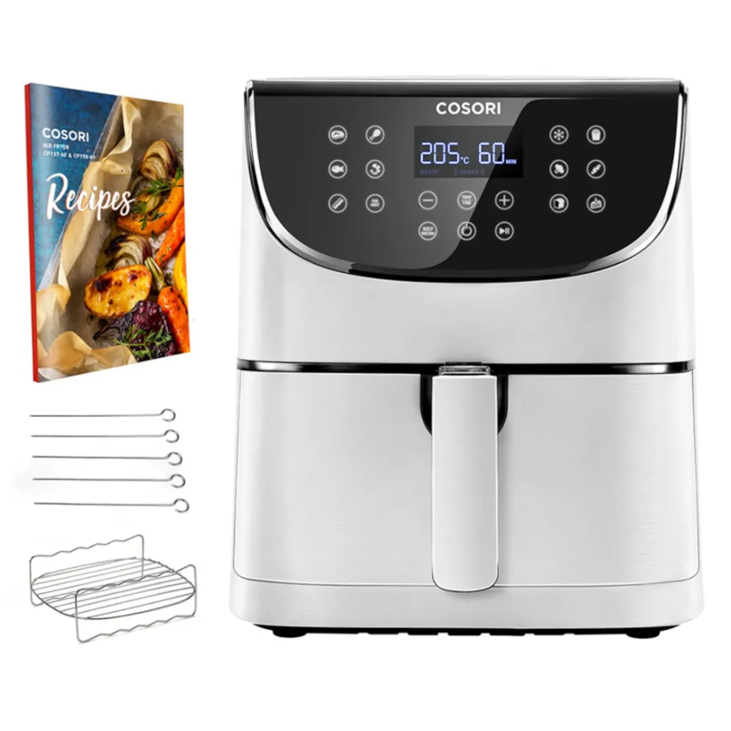 Cosori Premium 5,5-Liter Heißluftfritteuse Mit Spießgestell, Schwarz – Bild 16
