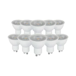 V-tac VT-247D 10er-Pack Dimmbare LED-Strahler - GU10 - 6W - 445 Lm - 3000K