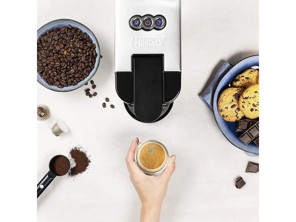 Princess Multikapsel Kaffeemaschine Für Kapsel, Pads & Pulver & Elektro Milchkännchen – Bild 7