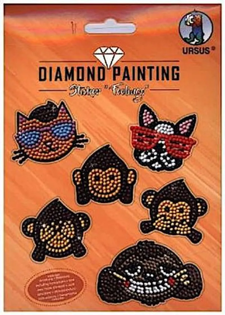 Buntpapierfabrik Ludwig Bähr Diamond Painting Sticker "Feelings" – Bild 4