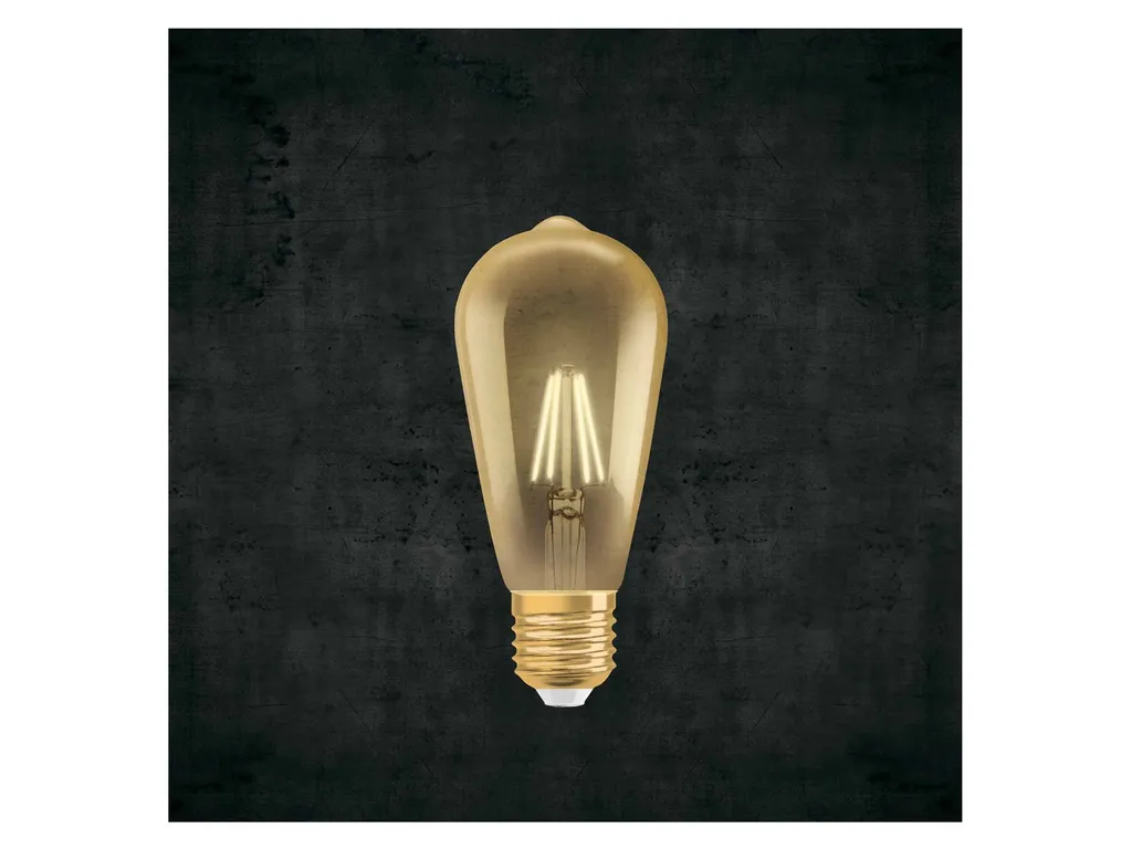 Osram LED Leuchtmittel Vintage 1906 Edison E27 6,5W Warmweiß – Bild 8