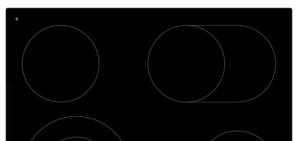 PKM Einbaukochfeld KH KF4 2KB Autark 60cm TIMER Bräterzone – Bild 4