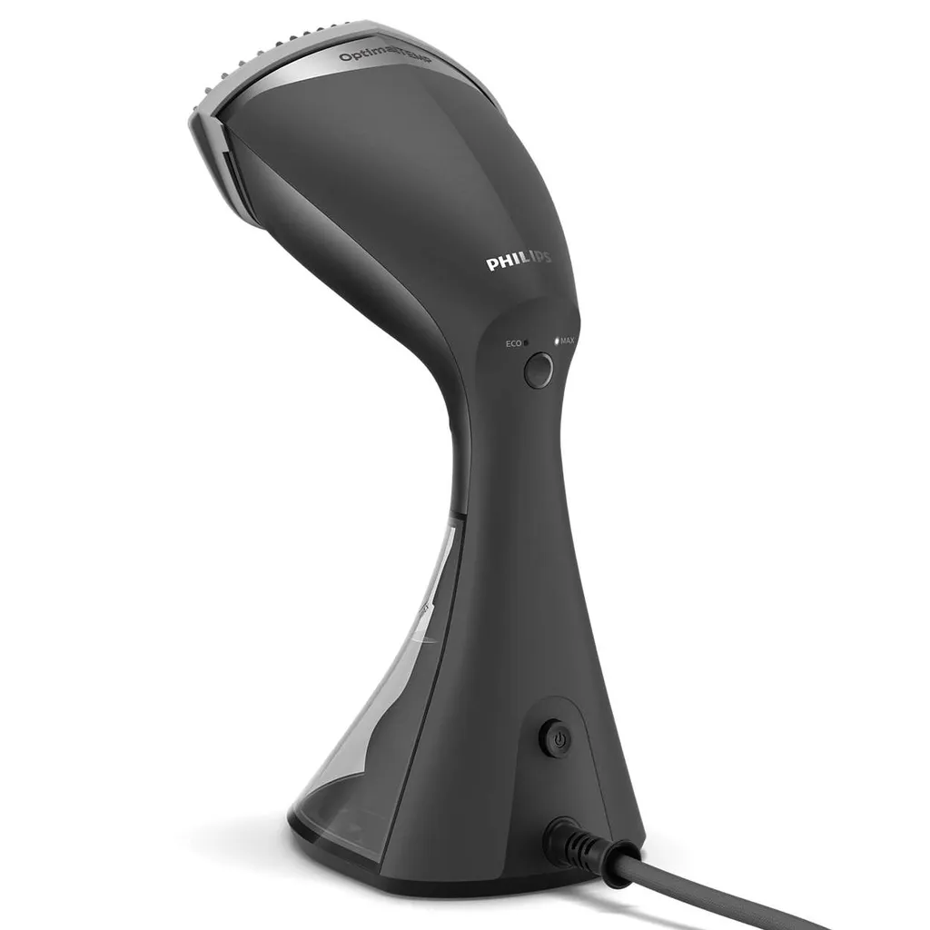 Philips Travel Steamer 8000 Series, Tragbare Dampfbürste Für Reisen, 32 G/min Konstanter Dampf, 1600 W, Schwarz (GC800/80) – Bild 2