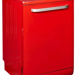 Sharp - QW-I23F47ER-DE - Stand-Geschirrspüler - Rot - 60 Cm