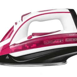 Black & Decker BLACK+DECKER Dampfbügeleisen BXIR2600E 2600 Watt Rosa