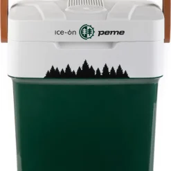 Tragbare Kühlbox Peme Ice-on Mini-Kühlschrank Für Auto Und Camping 32 Liter - In Pine Forest Grün