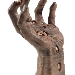 Smiffys Halloween Party Deko Zombie Hand Mit Saugbefestigung 21x10cm