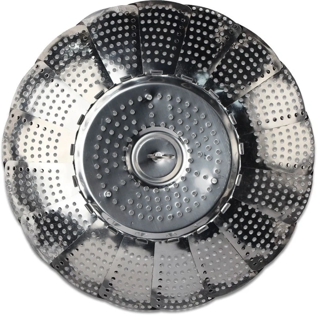 Yoaxia Edelstahl Dampfgareinsatz Dampfkorb, Ø 25cm Durchmesser, Dämpfeinsatz Dampfgarer Dampfgareinsatz Dünsteinsatz – Bild 3