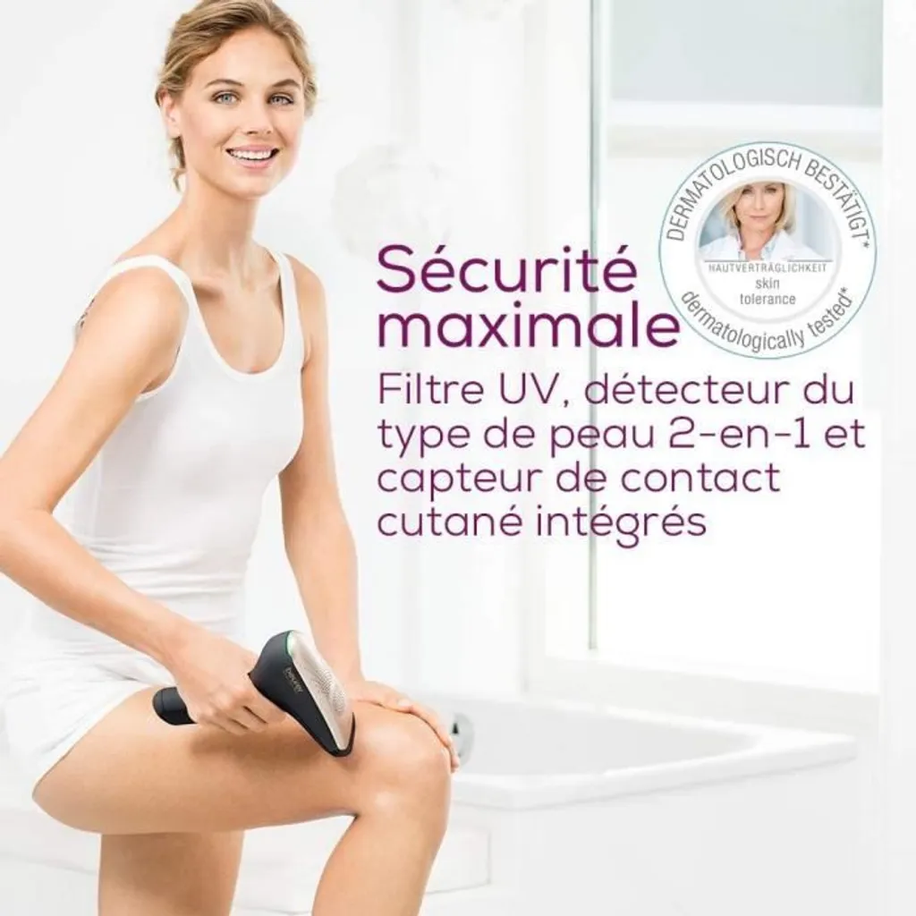 Beurer IPL 8800 VelvetSkin Pro Schwarz - Gepulste Leichte Haarentfernungsvorrichtung - 600.000 Blitze – Bild 2