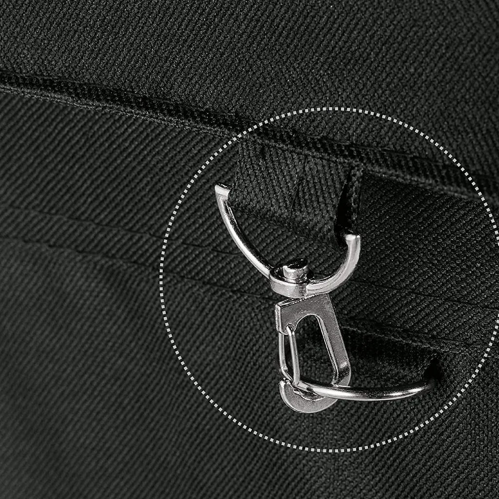 Faimex Wäschesammler Wäschewagen Wäsche Sortierer Wäschekorb Auf Rollen Wäsche Korb Wagen Mit Wäschesack Rollwagen Aus Edelstahl Für Schmutzwäsche Sortierer Stabil Viereckig Trolley Dark XL – Bild 4