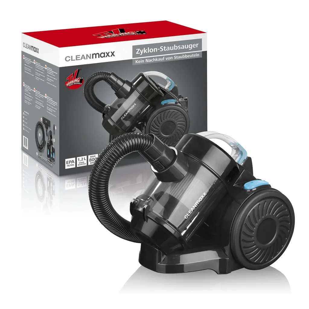 Maxxworld CLEANmaxx Zyklon-Staubsauger - Schwarz – Bild 6