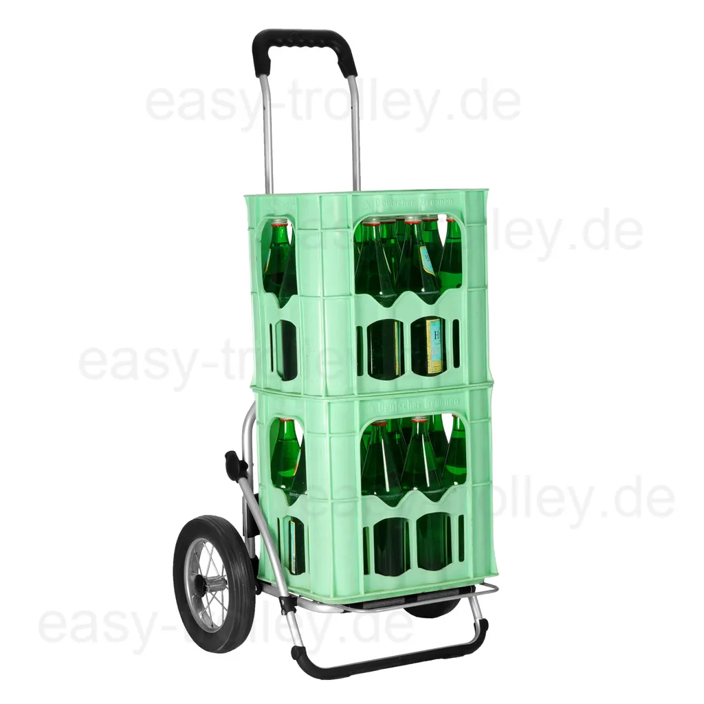 Andersen Shopper Andersen Einkaufstrolley Sondermodell Royal Stahl Klappbar Mit Metallspeichenrad Ø 25cm Und 61 Liter Tasche Folke Blau Mit Kühlfach – Bild 10