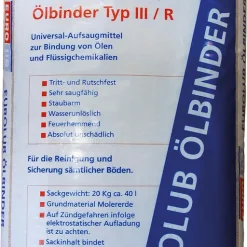 Eurolub ÖLBINDER UNIVERSAL (Grobkorn) - 20 KG