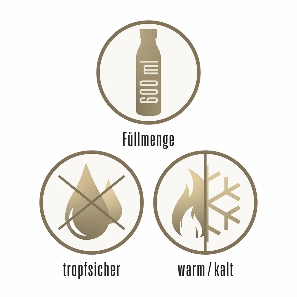 Maxxworld GNTM Germanys Next Topmodel Trinkflasche Wasserflasche Edelstahl Sport 600ml – Bild 11