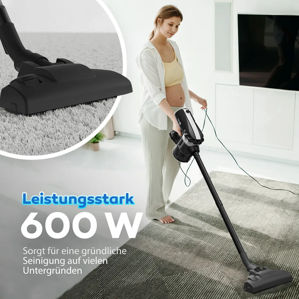 Balter Vento H1 Handstaubsauger Staubsauger Beutellos Zyklon HEPA Filter 600W – Bild 3