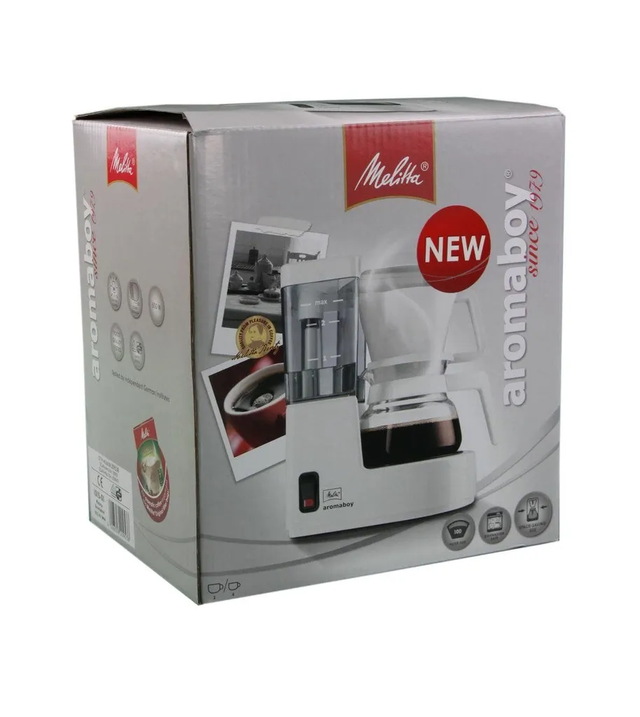 MELITTA Kaffeeautomat Aromaboy 1015-01 1-2Tassen 650Watt Weiß – Bild 11