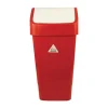 Scot Young SYR Abfalleimer Mit Schwingdeckel Rot 50L