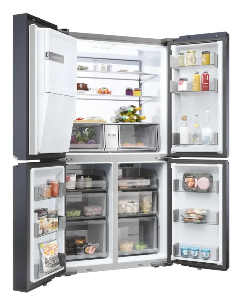Haier - HCR7918EIMB - Multi-Door - Black Inox - NoFrost - Festwasseranschluß – Bild 16
