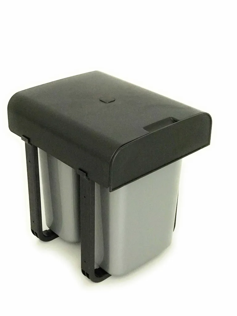 EKOTECH Abfallsammler Aladin, 2fach Trennung, 40 Cm Schrankbreite – Bild 3