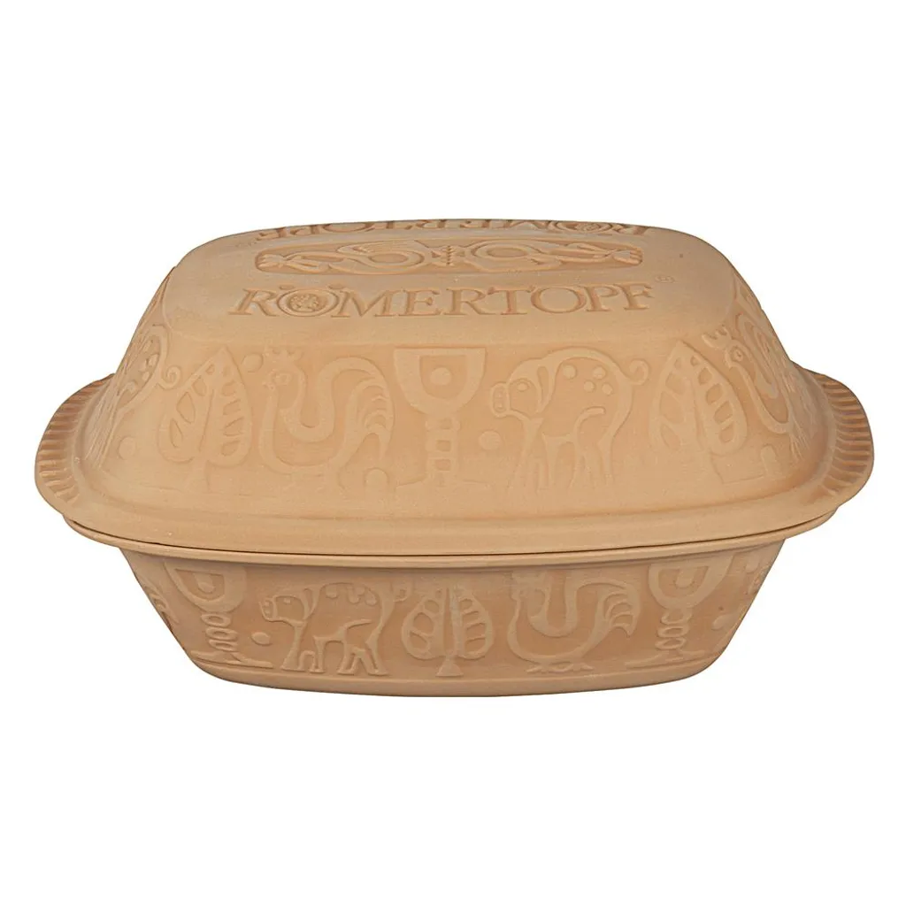 Römertopf Keramik Großer Römertopf Klassik Für 6 Personen – Bild 4