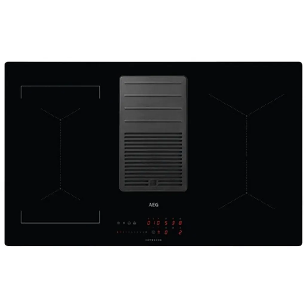 AEG - IDE84244IB - Einbau-Induktions-Kochfeld Mit Integriertem Dunsabzug - Abluft