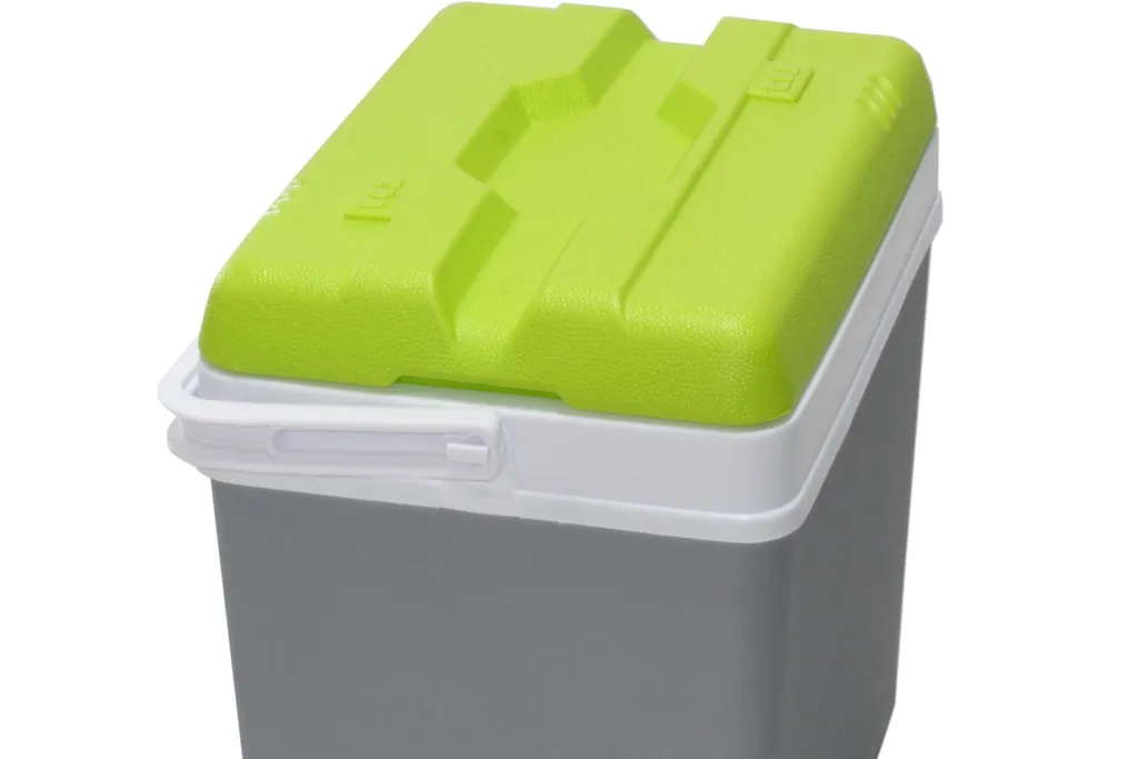 Eda Plastiques EDA Kühlbox 24 Liter Grau / Grün 1092-20 – Bild 4