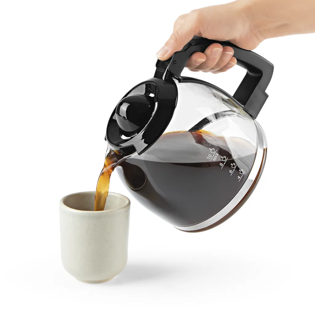 Maxxworld Kaffeemaschine Filterkaffeemaschine Edelstahl Thermoskanne Timer Mit Mahlwerk – Bild 21