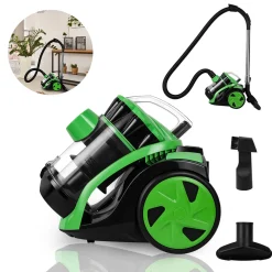 EINFEBEN Staubsauger Beutellos 900 Watt Bodenstaubsauger Leise Fuer Hart- Und Teppichboeden,aeusserst Effizienter HEPA-Filter, Niedriger Stromverbrauch 3.0L