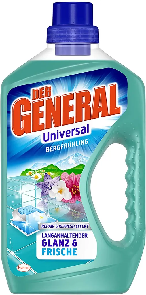 Henkel Der General Universal Bergfrühling 750ml Allzweckreiniger (1er Pack) – Bild 3