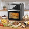 Maxxworld GOURMETmaxx Heißluft-Fritteuse Digital - 12l - 1800W Heißluft Fritteuse Fettfrei 12L Friteuse Airfryer Digital Drehgrill XL Fritöse