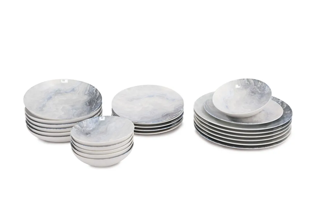 Hermia Concept, Erika,(24 Stücke), Abendessen , Mehrfarbig, 100% Porzellan – Bild 7