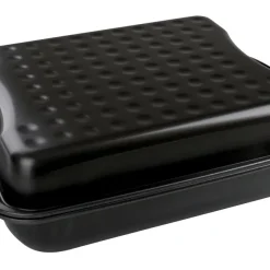 Zenker XXL-Bräter Mit Deckel, Schwarz/Rot, 7200