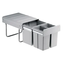 Wesco Einbau-Abfallsammler TRIO-MASTER 40DT 16 Liter + 2x8 Liter 600787