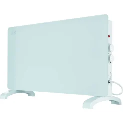 Switch On® GLAS-WÄRMEKONVEKTOR | Standheizung | Heizkörper | Heizgerät | Weiß