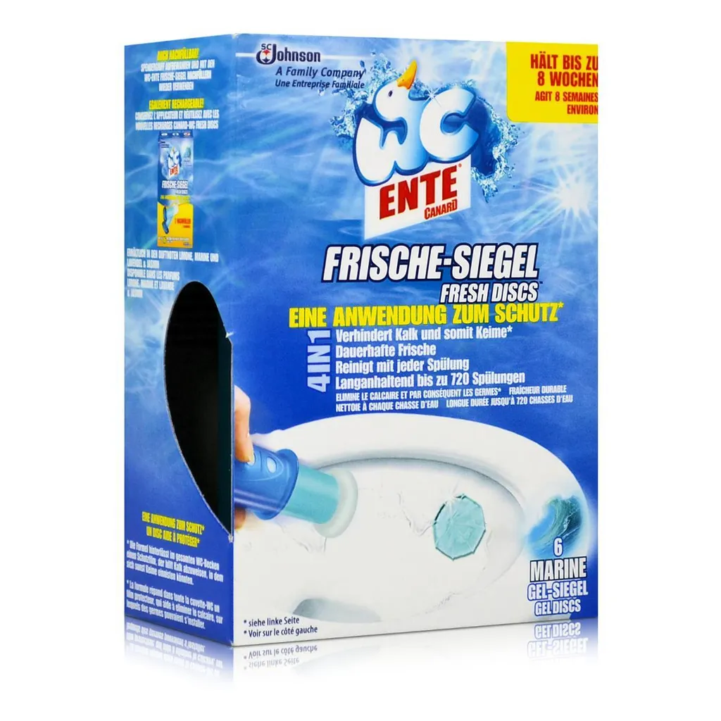 SC Johnson WC Ente Frische Siegel 5in1 Original Marine Verhindert Kalk 36ml – Bild 3
